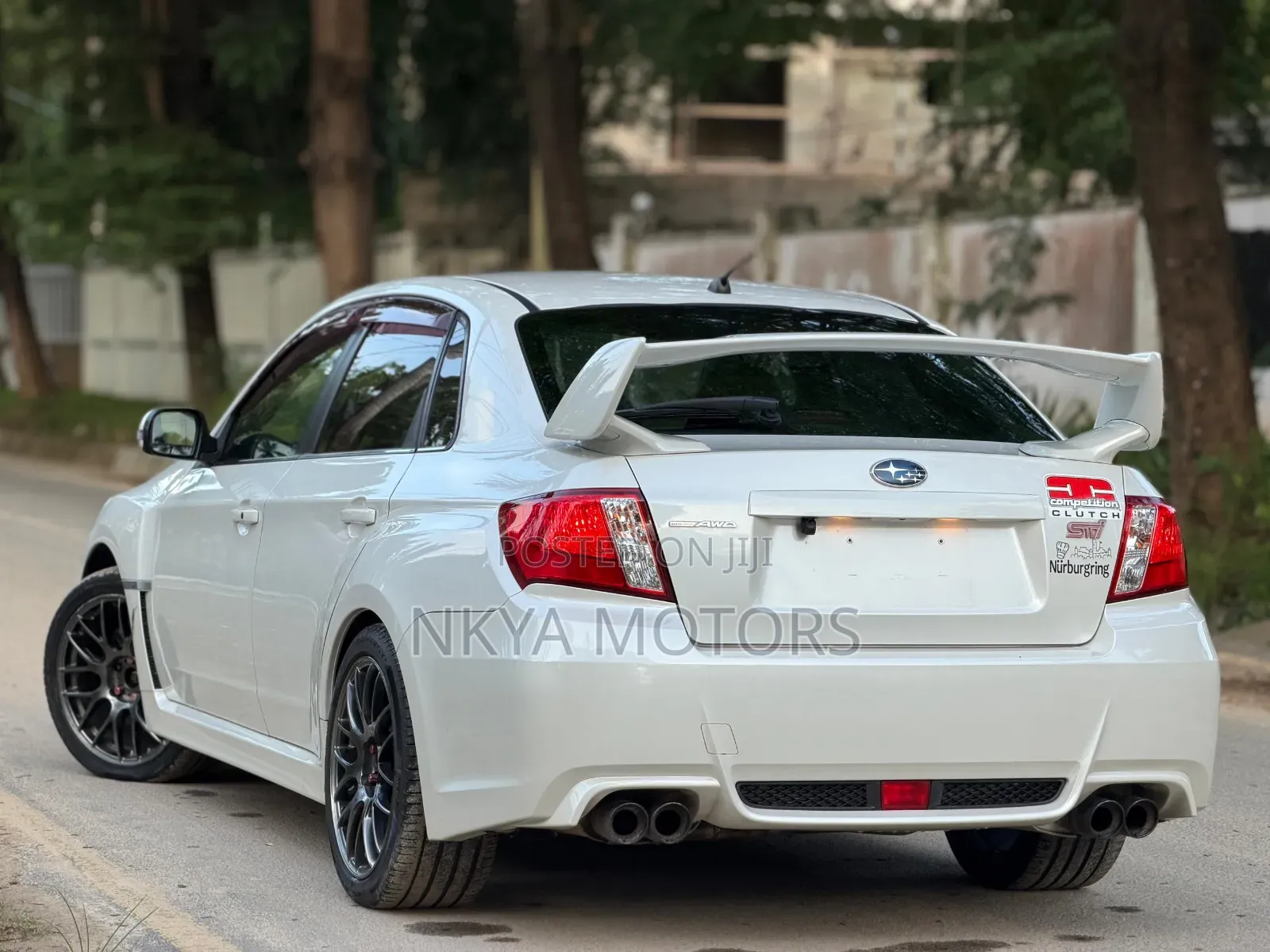 Subaru WRX STI 2015 White