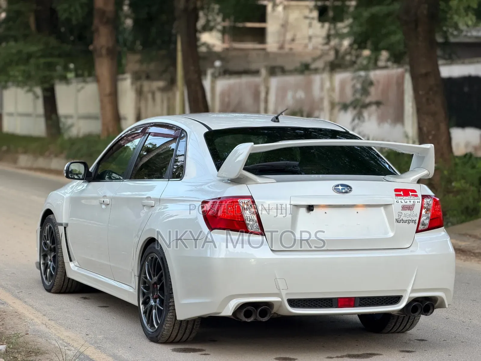 Subaru WRX STI 2015 White