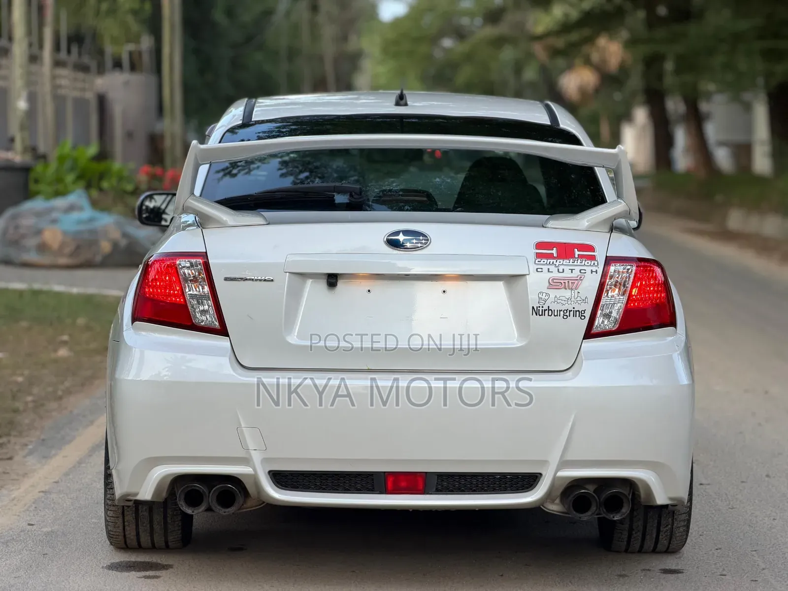 Subaru WRX STI 2015 White