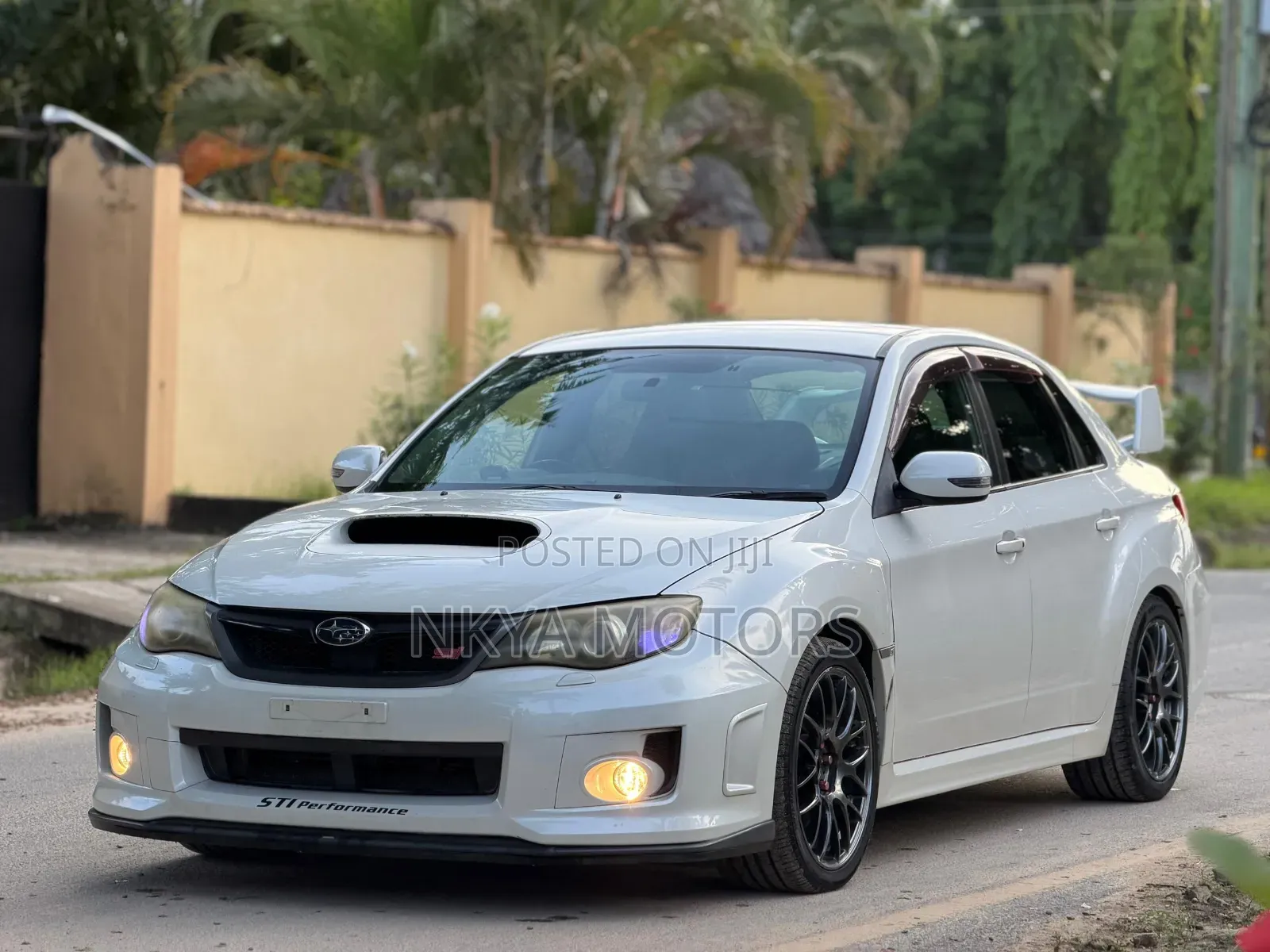 Subaru WRX STI 2015 White