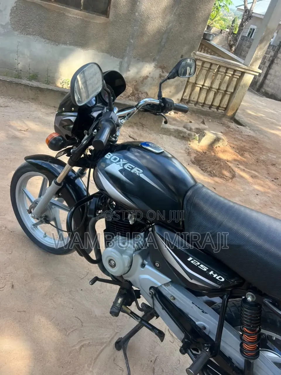 New Bajaj Boxer 125 2025 Black