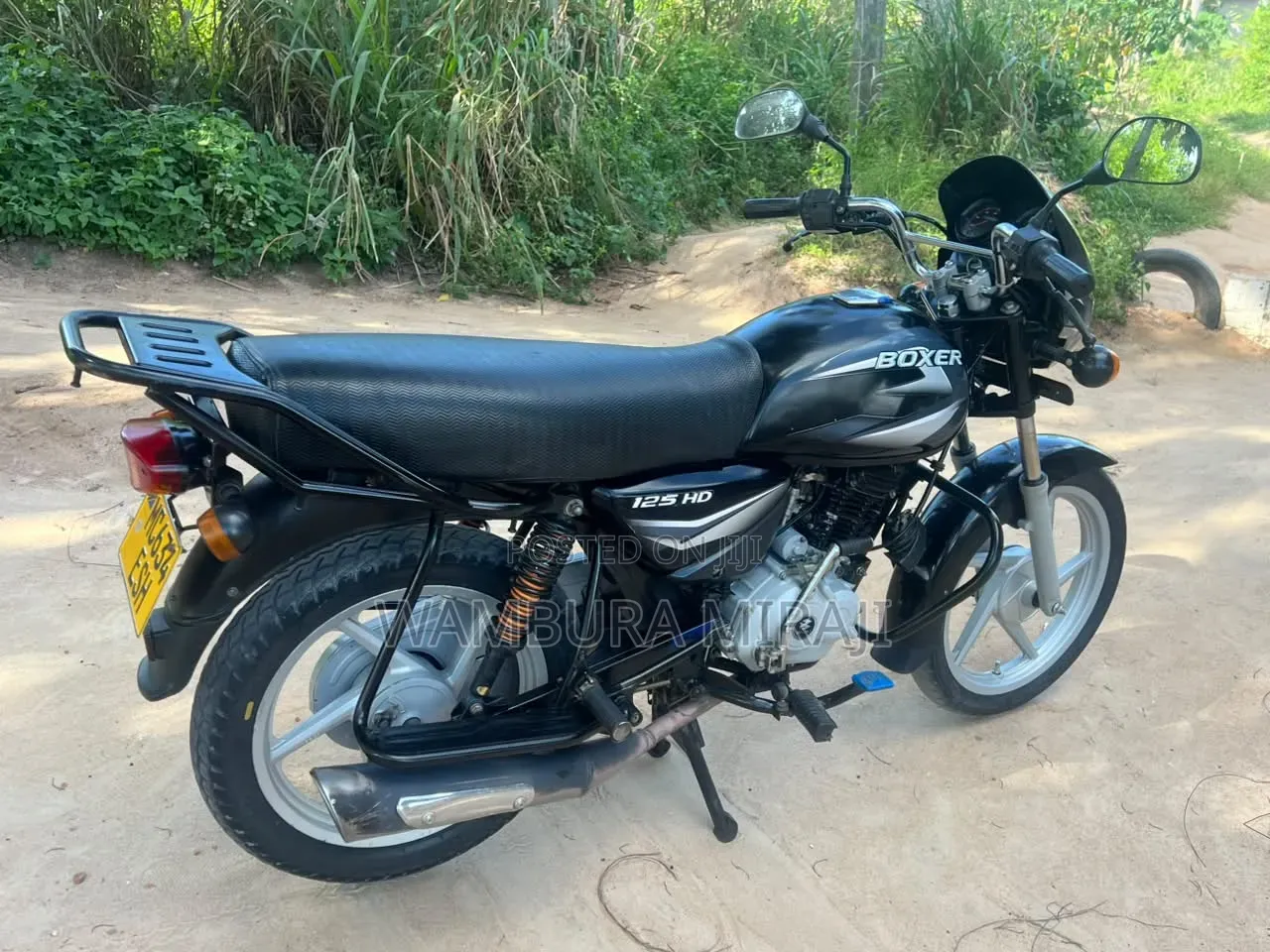 New Bajaj Boxer 125 2025 Black