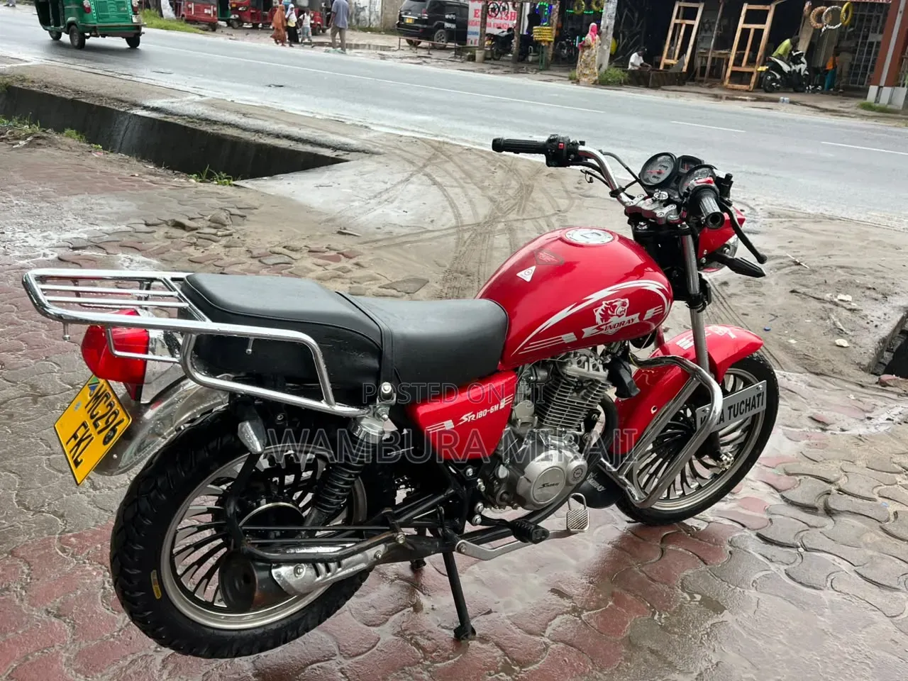Haojue HJ125-18 2026 Red