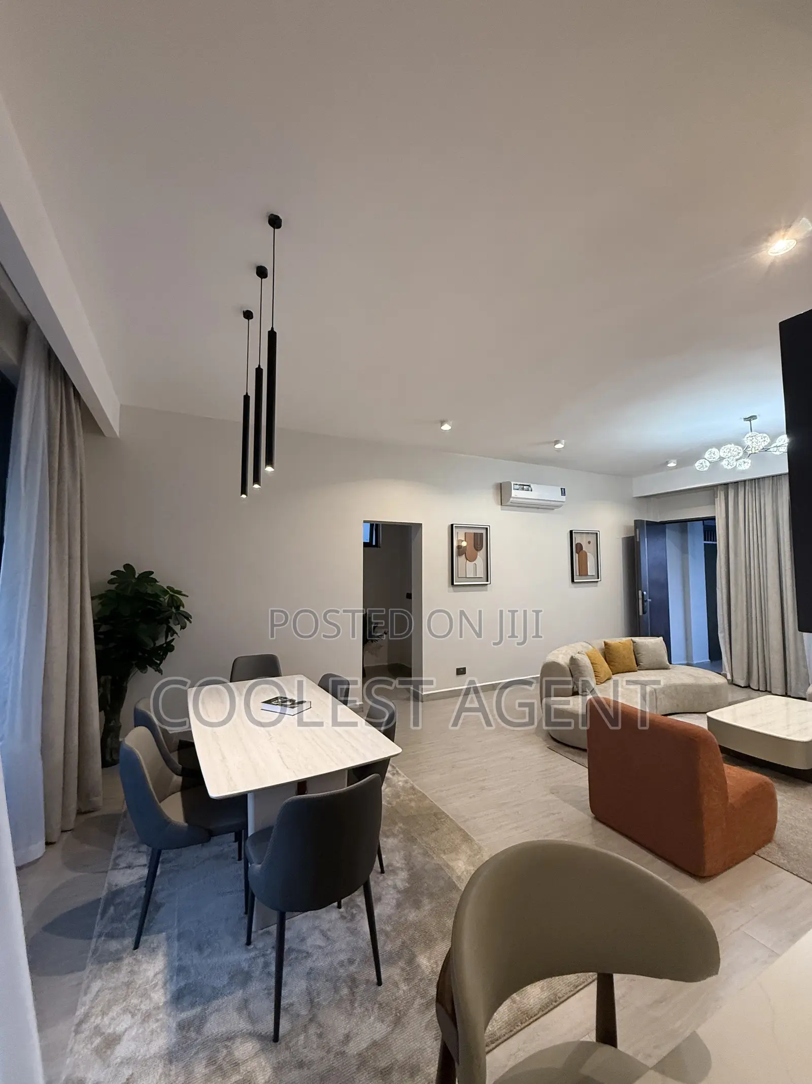 Furnished 3bdrm Penthouse in Coolest Estate, Masaki for rent