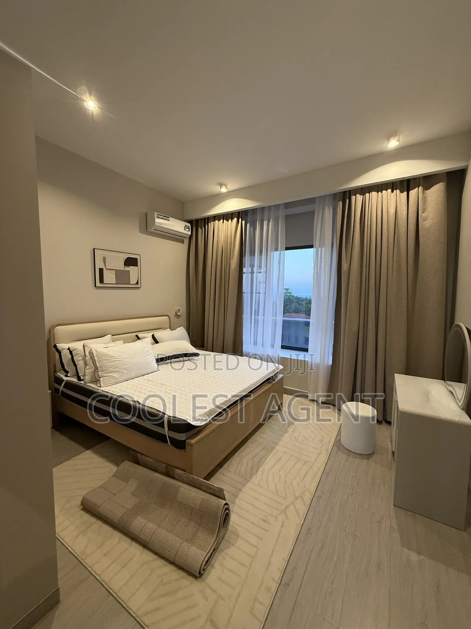 Furnished 3bdrm Penthouse in Coolest Estate, Masaki for rent