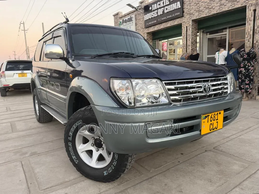Toyota Land Cruiser Prado 1997 Blue
