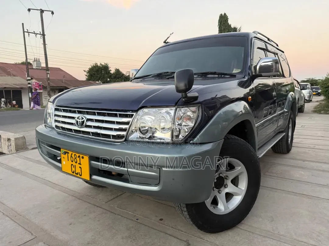 Toyota Land Cruiser Prado 1997 Blue