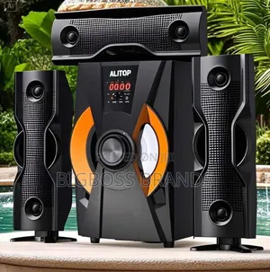 Alitop Subwoofer Sp 6576 3 Speakers 