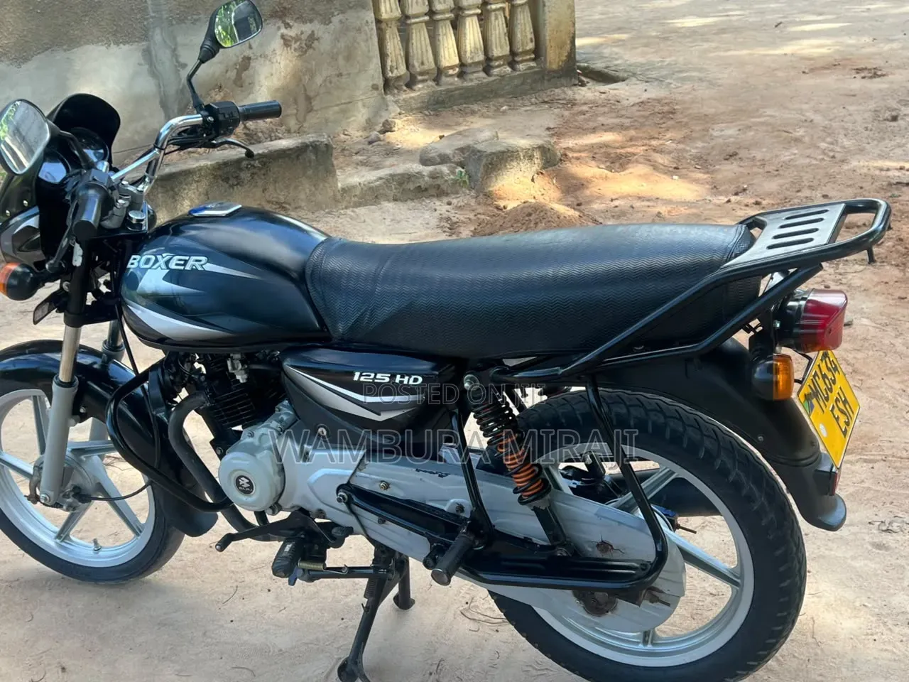 Bajaj Boxer 125 2025 Black