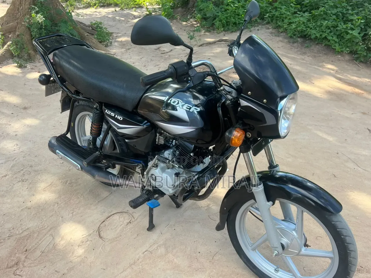 Bajaj Boxer 125 2025 Black
