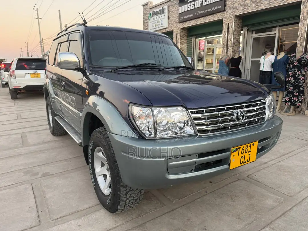 Toyota Land Cruiser Prado 1997 Blue