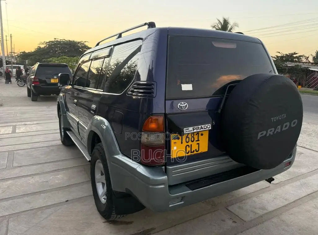Toyota Land Cruiser Prado 1997 Blue