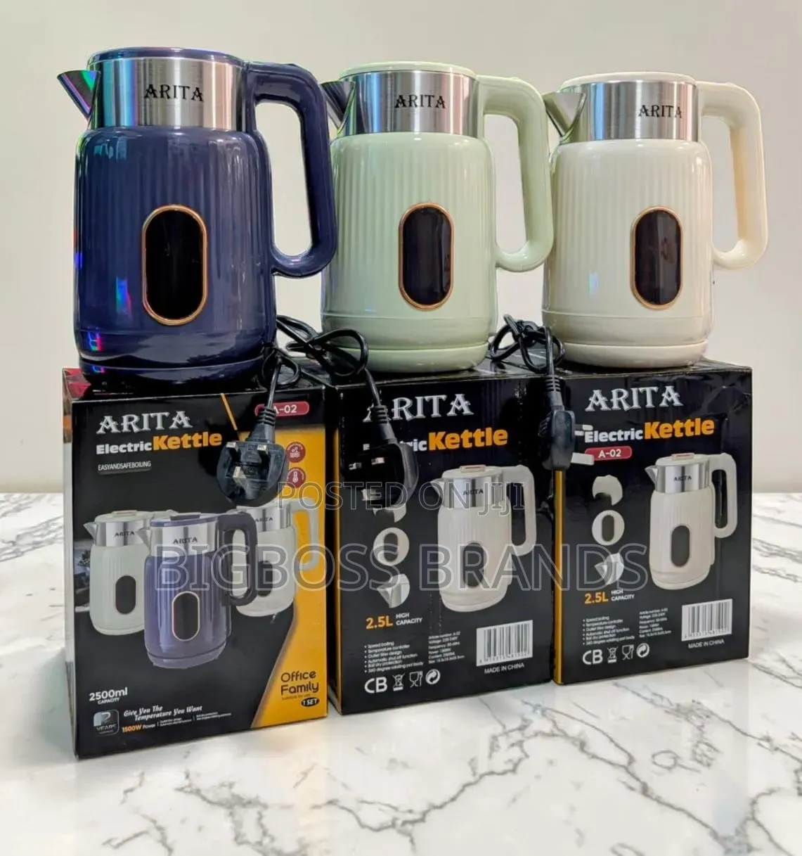 2.5 Liters Arita Kettle A02