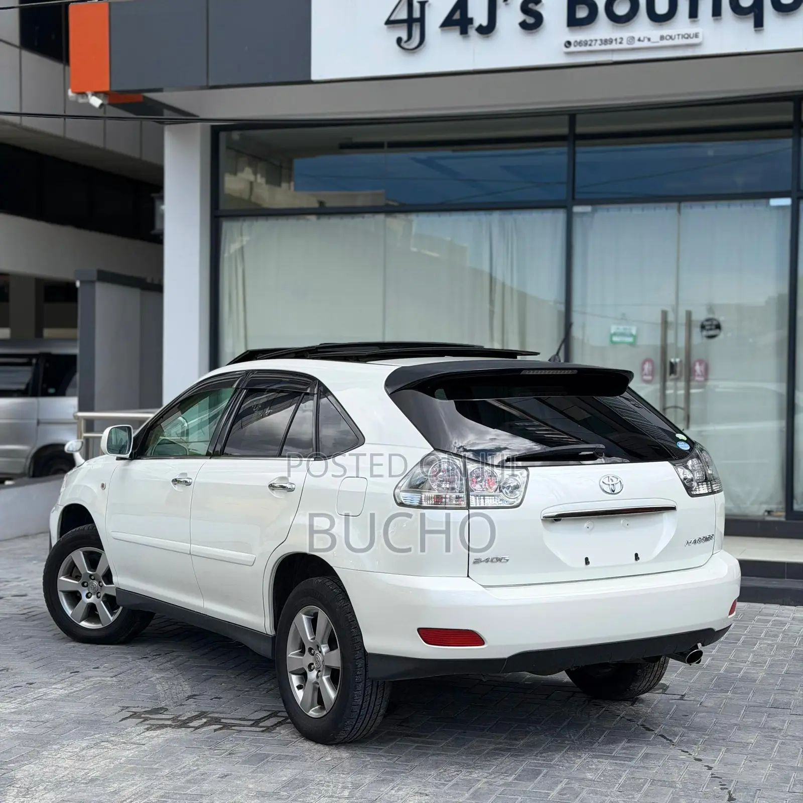 Toyota Harrier 2008 White