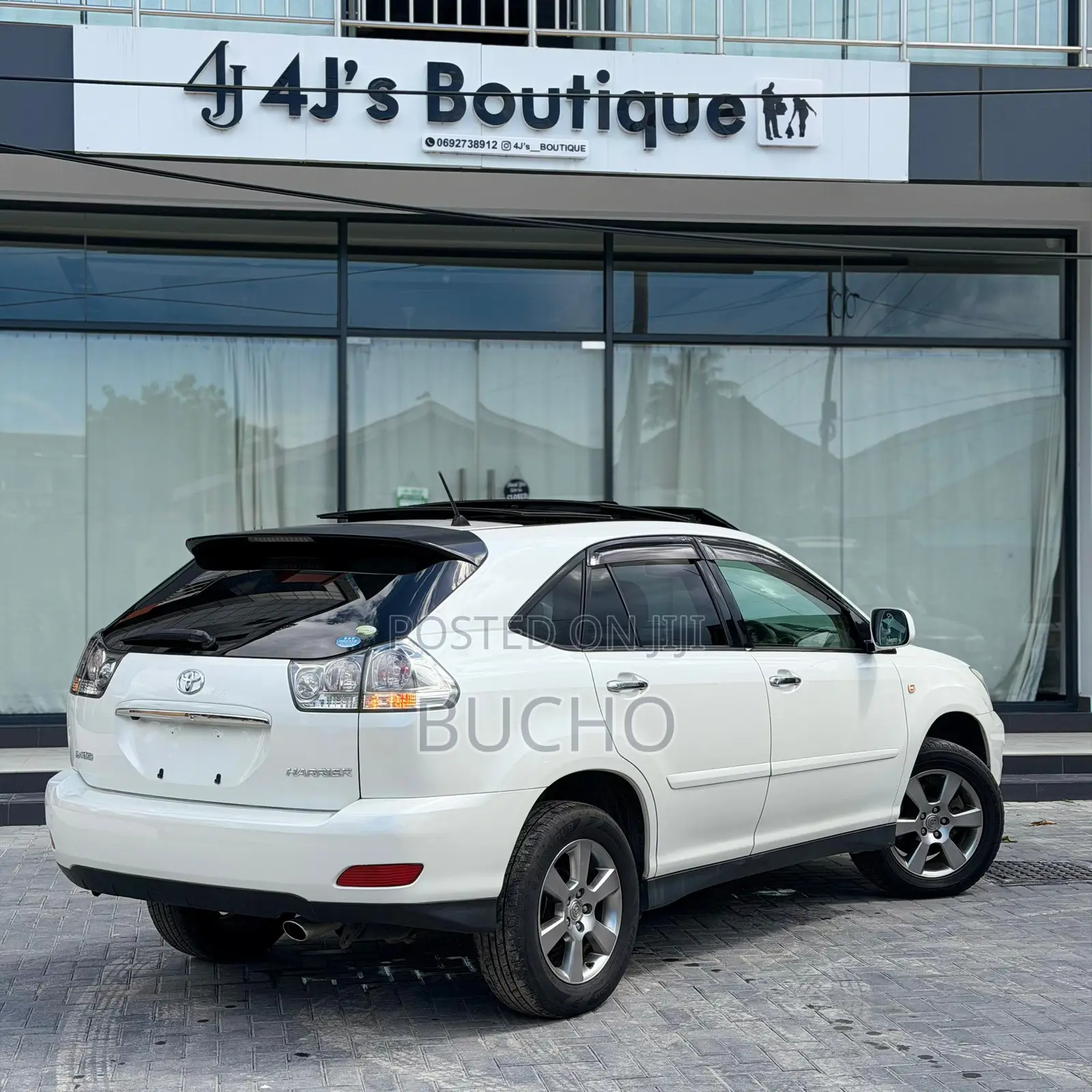 Toyota Harrier 2008 White