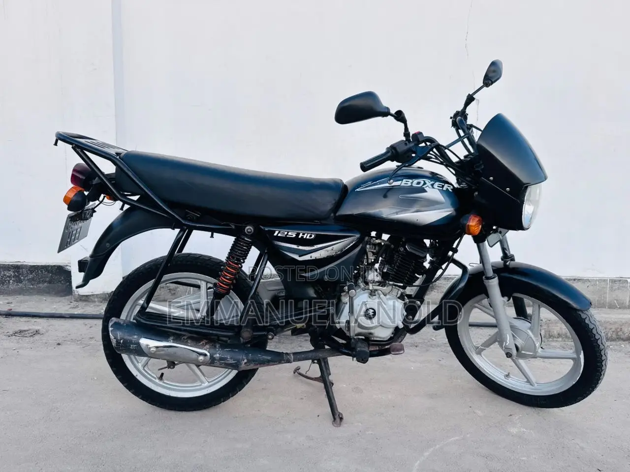 Bajaj Boxer 125 2025 Black