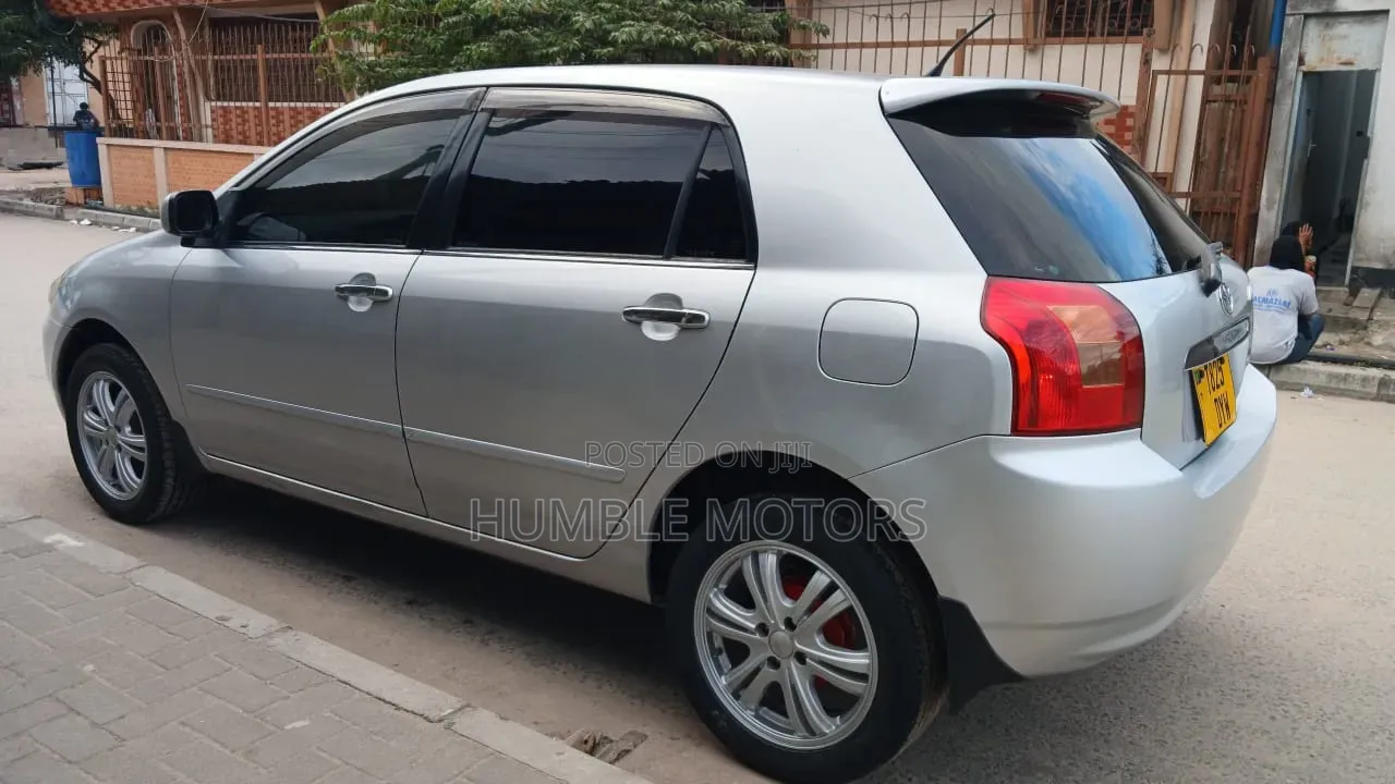 Toyota Allex 2001 Silver