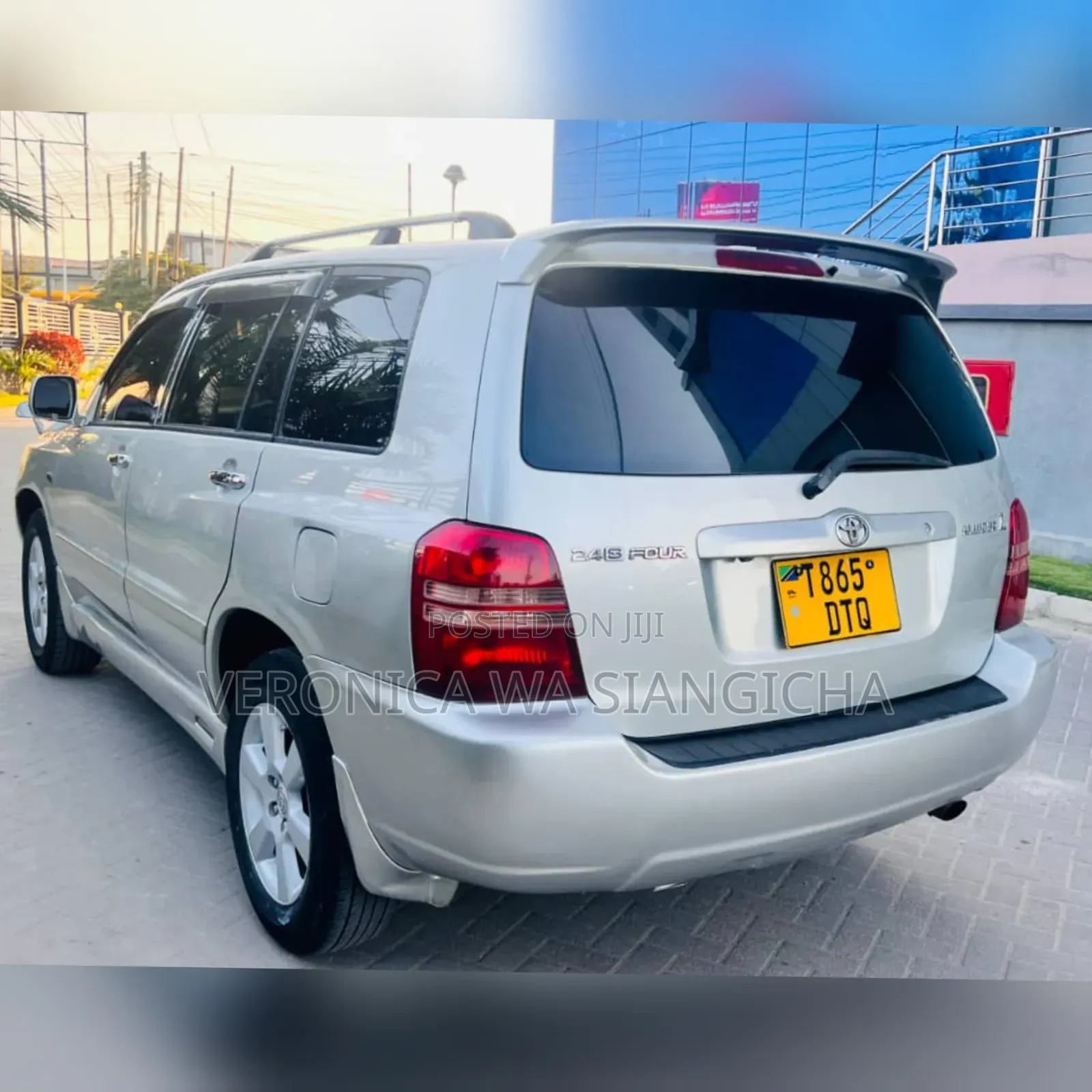 Toyota Kluger 2003 Silver