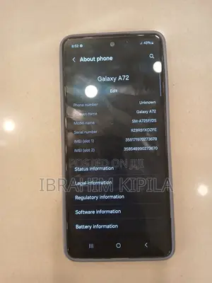 Samsung Galaxy A72 128 GB Black