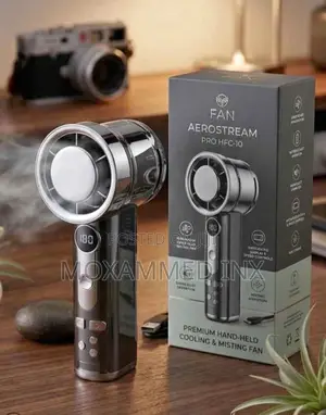 Aerostream Pro HFC-10 Handheld Cooling and Misting Fan.