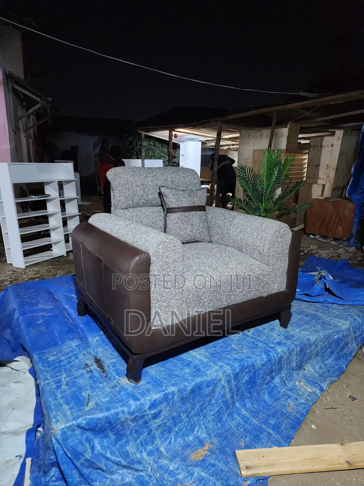 Sofa Armchair Full Spring and Fiber