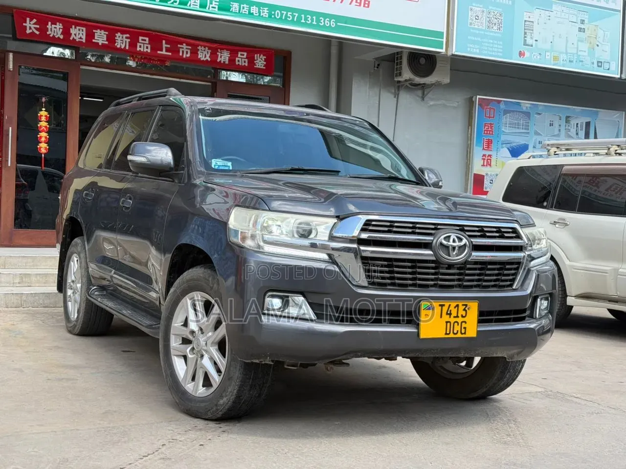 Toyota Land Cruiser 2008 Gray