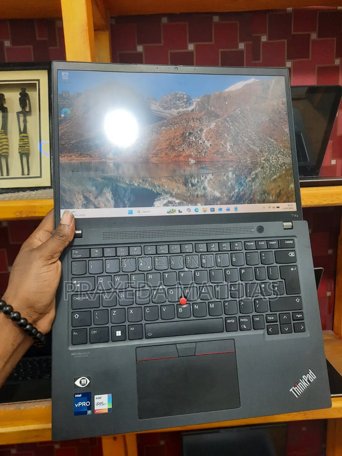 Laptop Lenovo ThinkPad T14s G4 16GB Intel Core i7 SSD 512GB