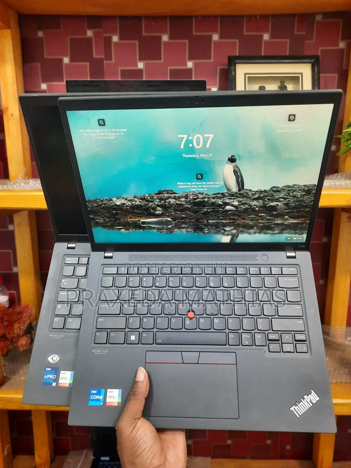 Laptop Lenovo ThinkPad T14s G4 16GB Intel Core i7 SSD 512GB