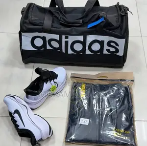 Fitness Gear Package 3 in 1sauna , Shoes ,Gym Ba