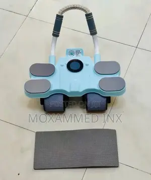 Four-Wheeled Abdominal Exercise Rollerwith Elbow Supports