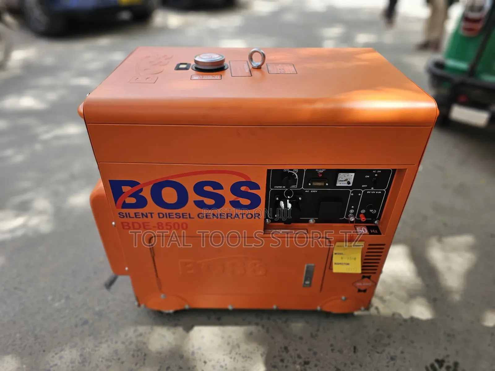 Boss Silent Diesel Generator 7.5kw