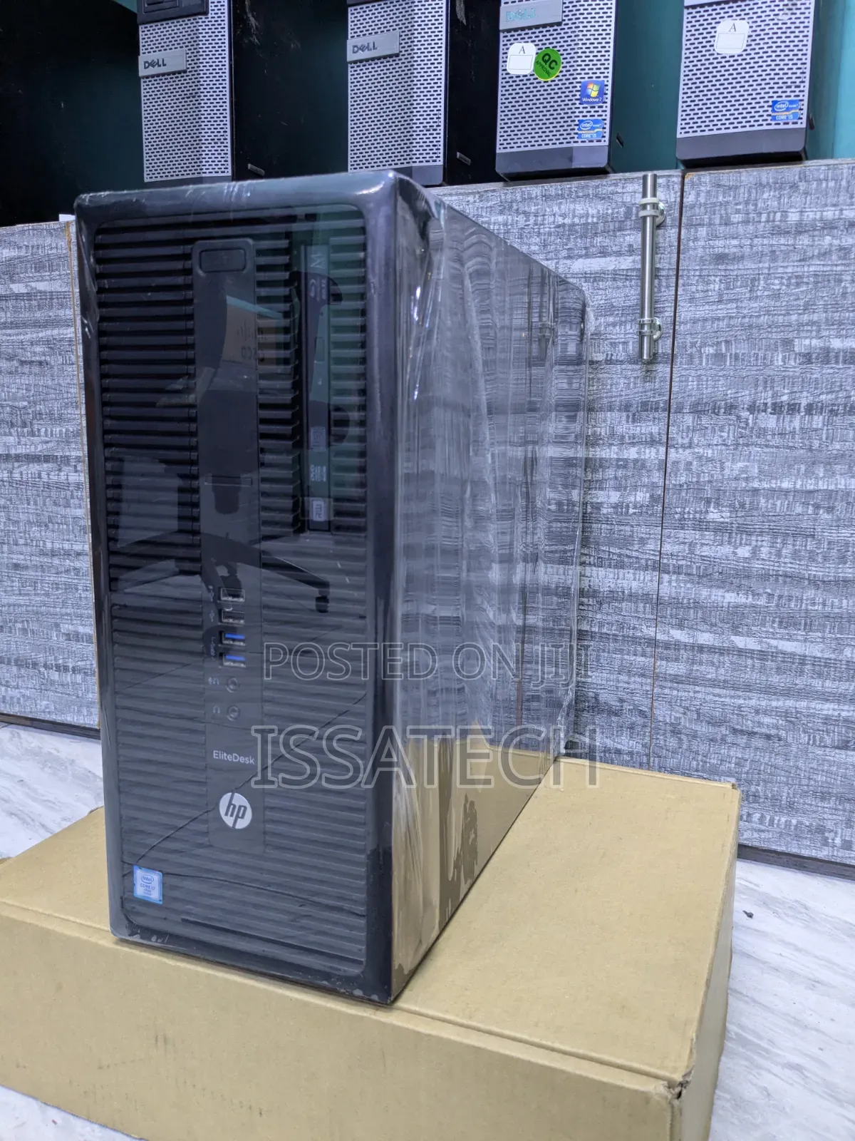 Desktop Computer HP EliteDesk 800 G3 8GB Intel Core i7 HDD 500GB