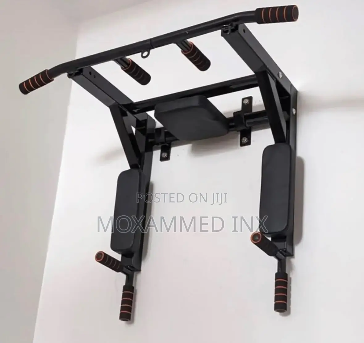Multifunctional Wall-Mounted Pull-Up Bar and Dip Station