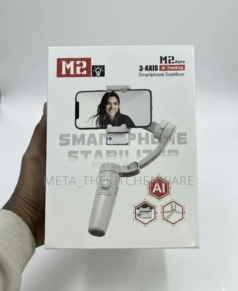 M2 Smartphone Gimbal Stabilizer With 3-Axis Stabilization