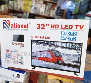 National Tv 32 Inches With Cam Card