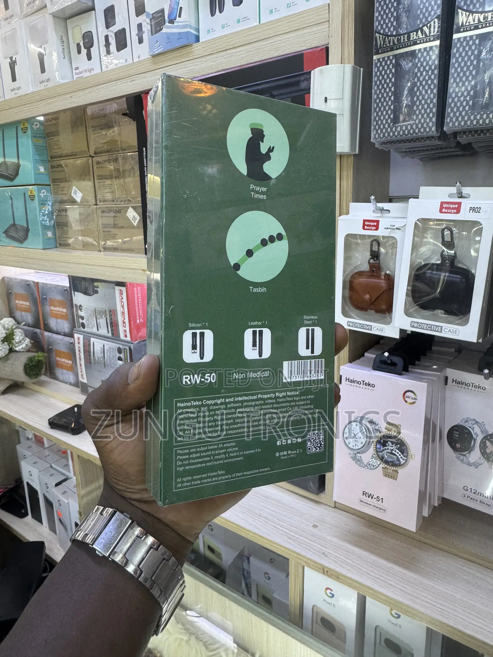Smartwatch Rw50 Hainoteco Waterproof