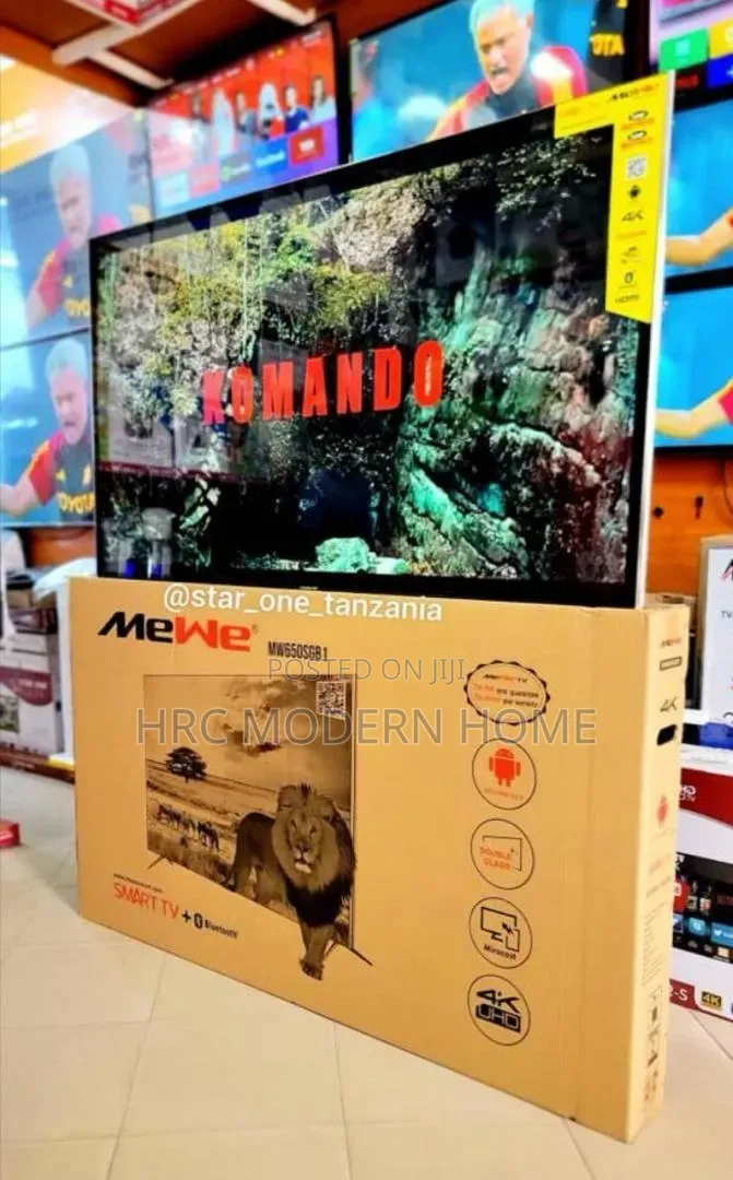 Brand New Mewe 65-inch Uhd Smart Tv