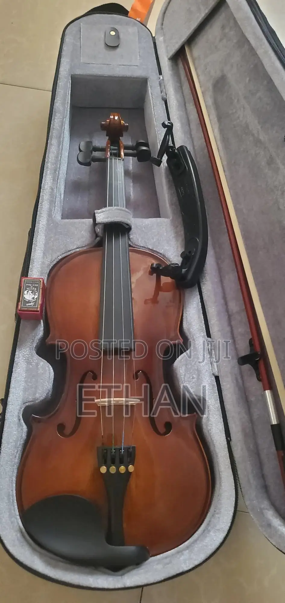 4/4 Synwin Violin Complete Set With Bow, Rosin Shoulder Rest