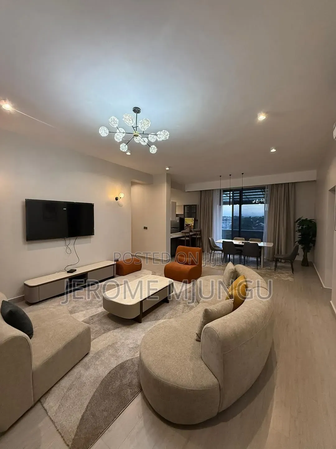Furnished 4bdrm Apartment in Masaki for rent