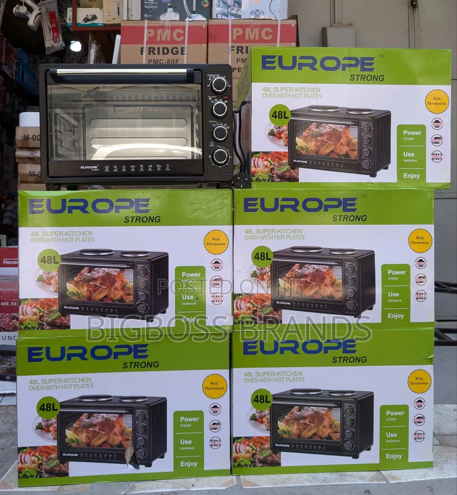 Europe Strong Electric Oven 48 Liters Mafiga Juu