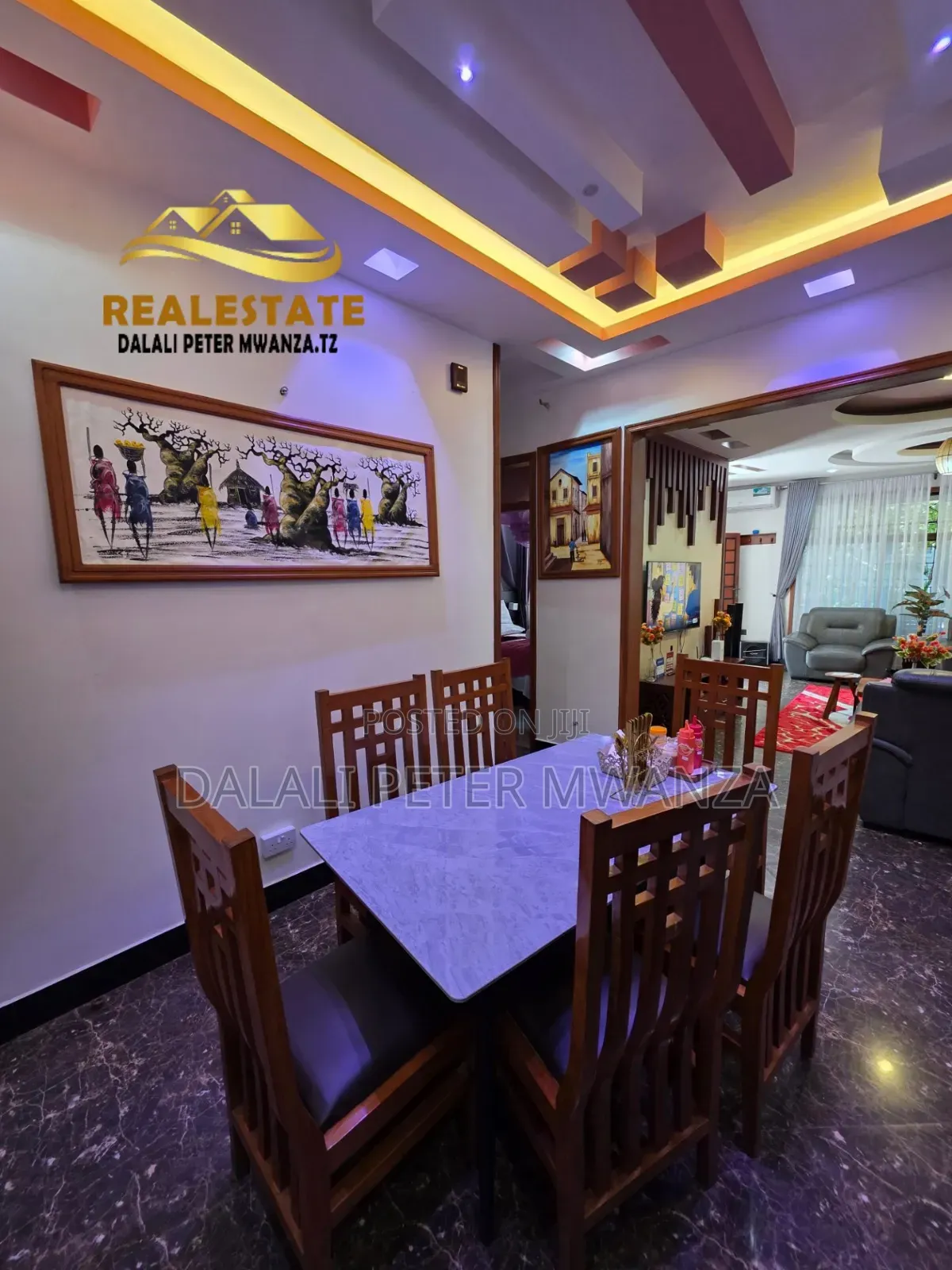 Furnished 3bdrm House in Rock City, Ilemela Ward for rent