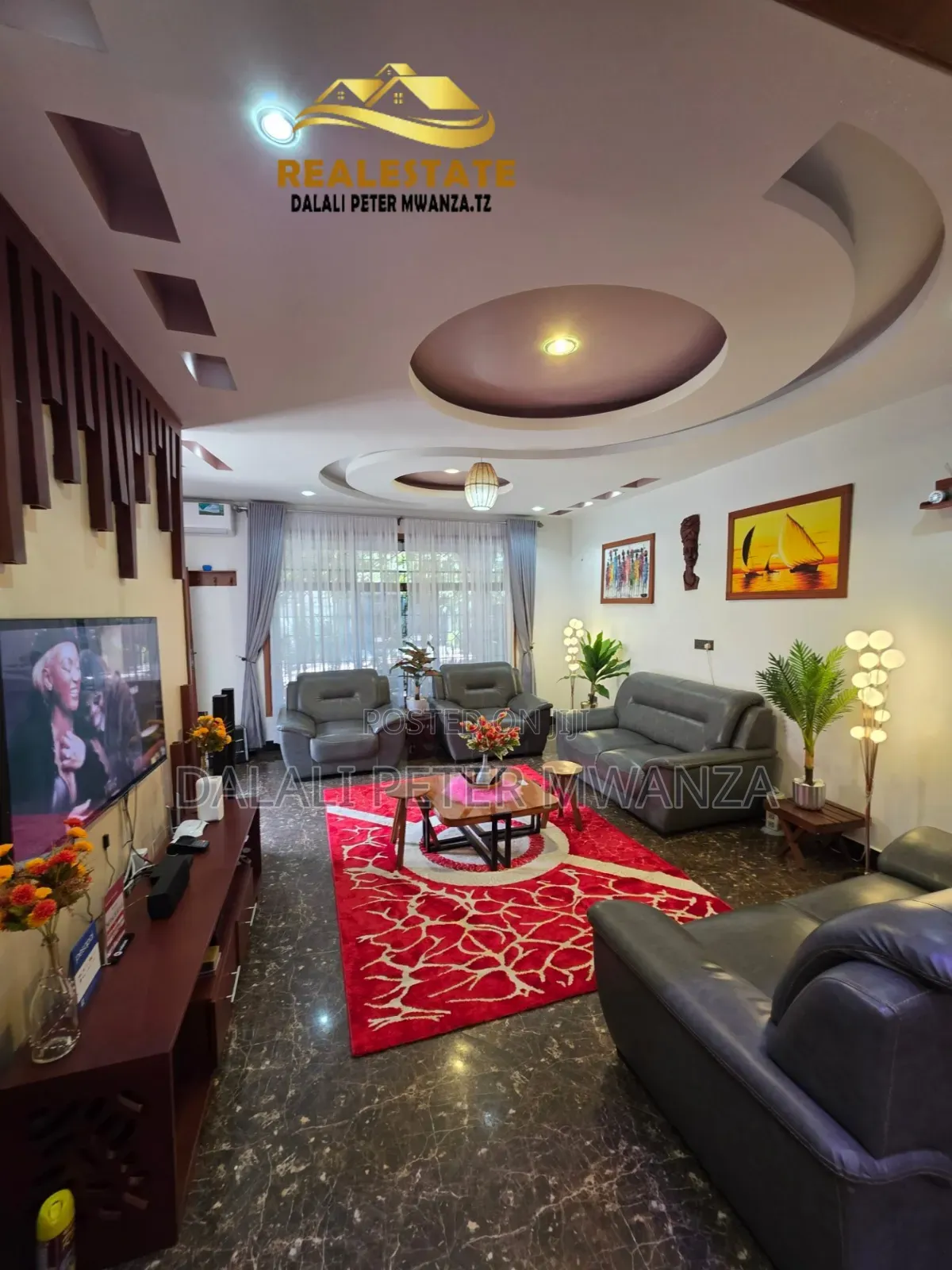 Furnished 3bdrm House in Rock City, Ilemela Ward for rent