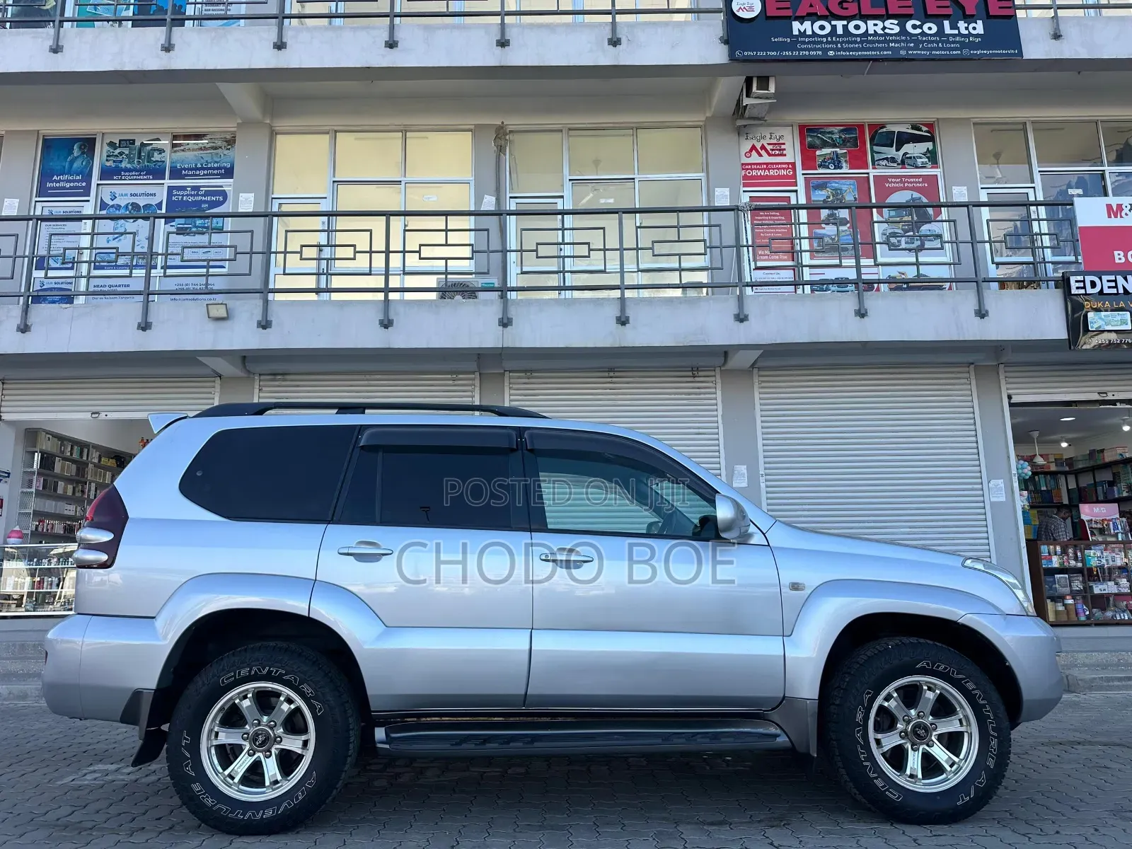Toyota Land Cruiser Prado 2007 Silver