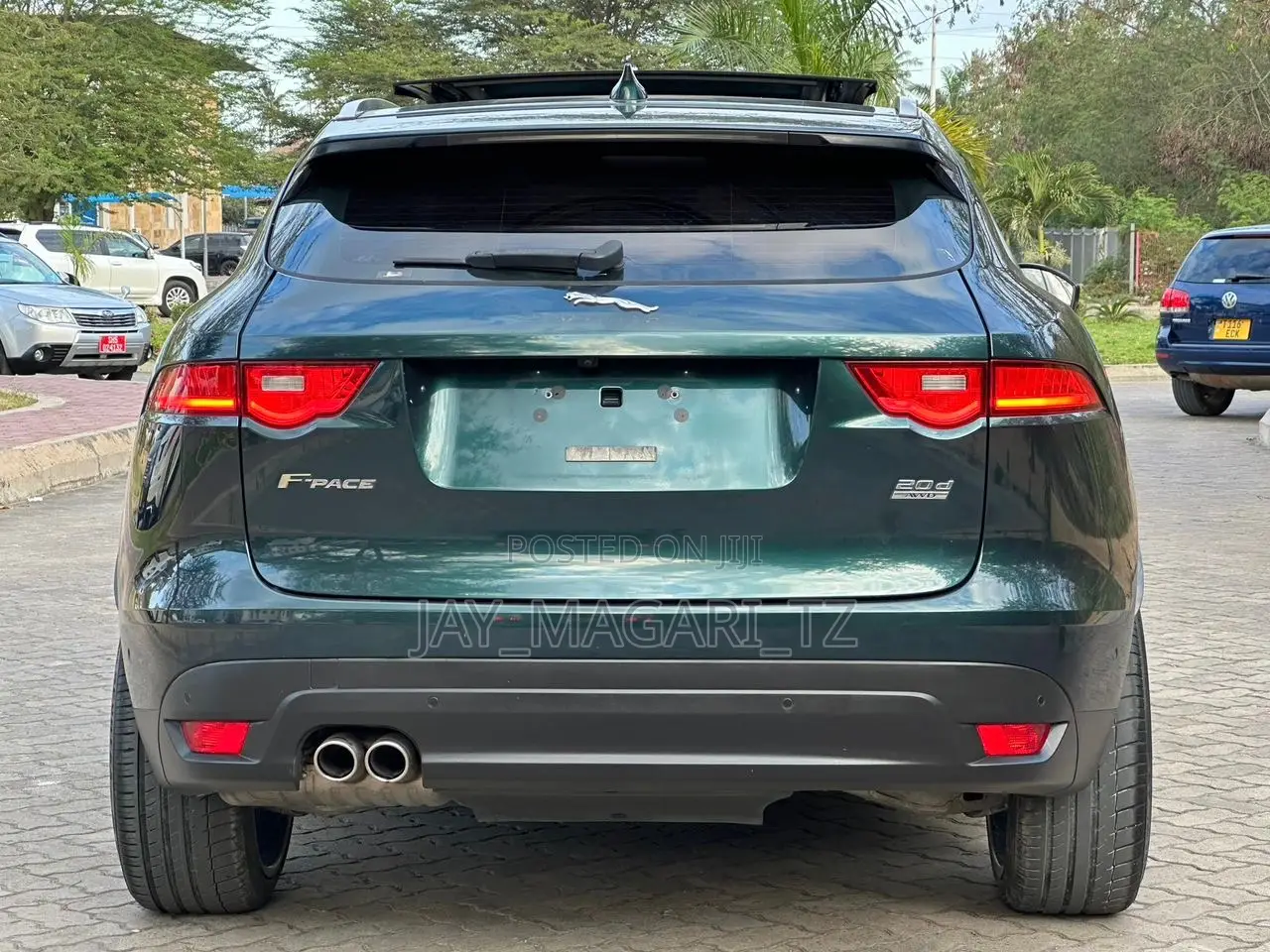 Jaguar F-Pace 2017 Green