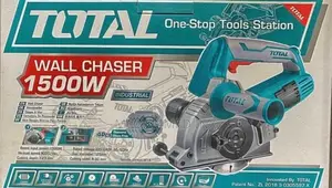 Total Industrial Wall Chaser, Model Twlc1256the Tool Operates at 1500w