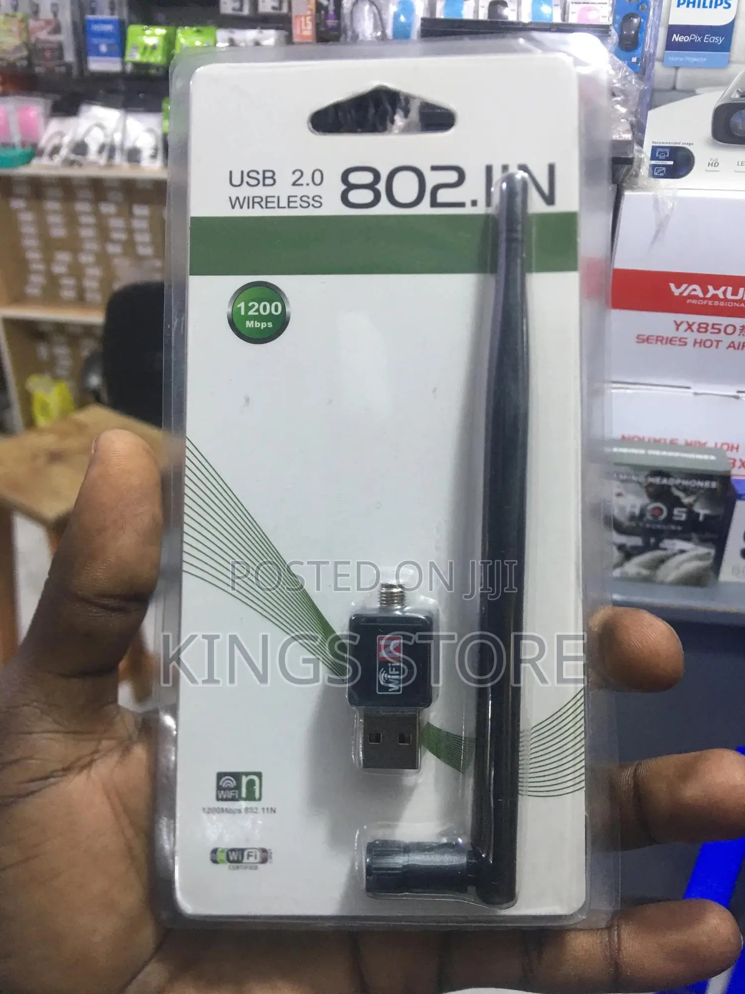 Wifi Adapter 1200mbps/ Usb /2.4g/5.8g Network Receiver