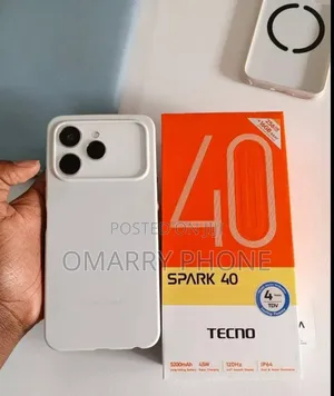 New Tecno Spark 40 256 GB White