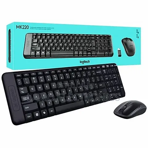 Logitech Mk220 Original Wireless Keyboard Combo
