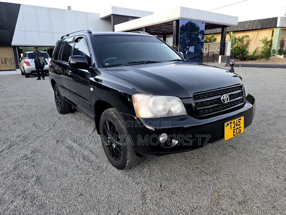 Toyota Kluger 2005 Black