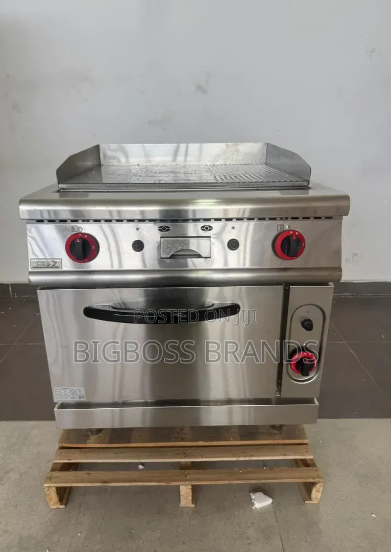 Gas Griddle With Gas Oven Hgr-913